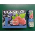 Kertakäyttöiset Gunnpod -savukkeiden hedelmämaut